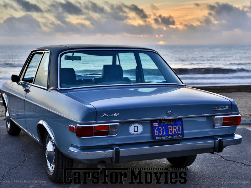 CarsForMovies | Audi 100 LS 1970 Deutschland Grau Blau Zivilfahrzeug Limousine Bayern 7478 